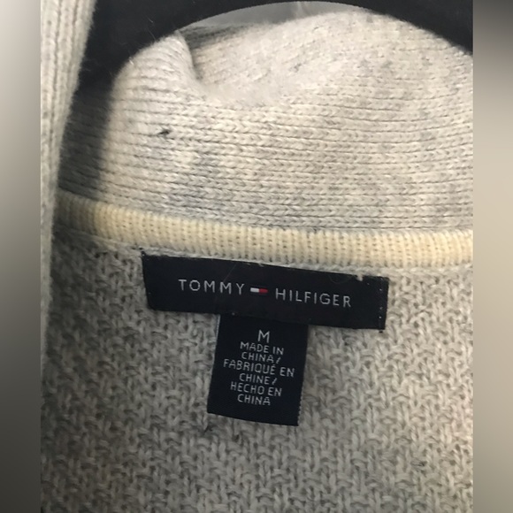 Tommy Hilfiger buckle sweater cardigan - Picture 2 of 4